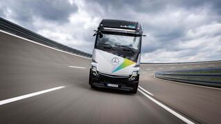 Mercedes-Benz Trucks presentará su eActros 600 en octubre