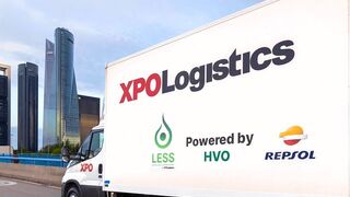 XPO ofrece en España su servicio de transporte con biocombustible, en colaboración con Repsol