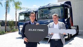 Volvo Trucks entrega siete camiones eléctricos a El Mosca