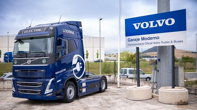 Volvo Trucks entrega a Lodisna un camión eléctrico FH