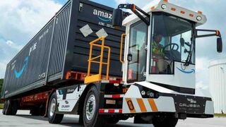 Amazon ya dispone de su primera tractora eléctrica de Gaussin