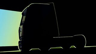Mercedes-Benz Trucks desvela la silueta de su nuevo camión eléctrico para larga distancia