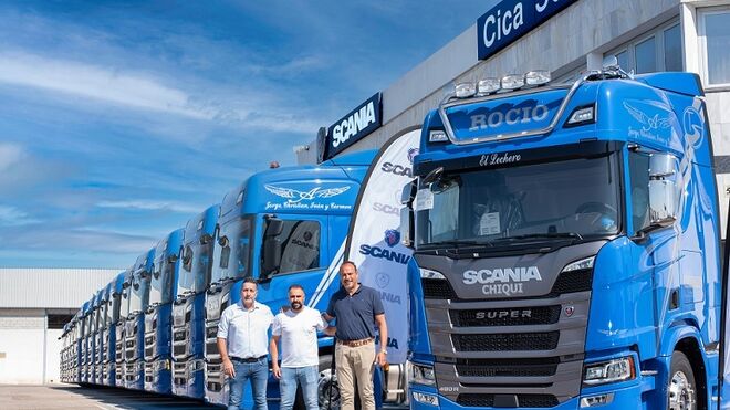 La transportista andaluza Trans-Sev compra 42 camiones Scania