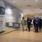 La reina Sofía visita la sede de Primafrio por la colaboración entre ambas fundaciones