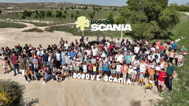 El Bosque Scania cumple un decenio