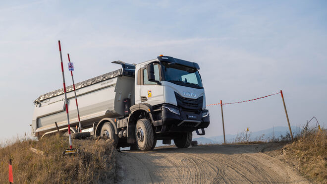 Iveco logra un crecimiento del 135%  en el segmento de camiones de obras