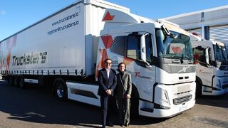 Volvo entrega dos tractoras eléctricas a Trucksters
