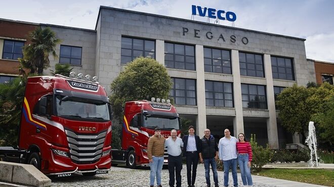 Iveco entrega cinco camiones especiales para conmemorar su mítico TurboStar