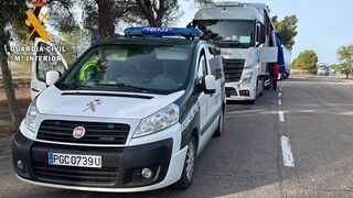 La Guardia Civil multa a una empresa catalana por competencia desleal en el transporte