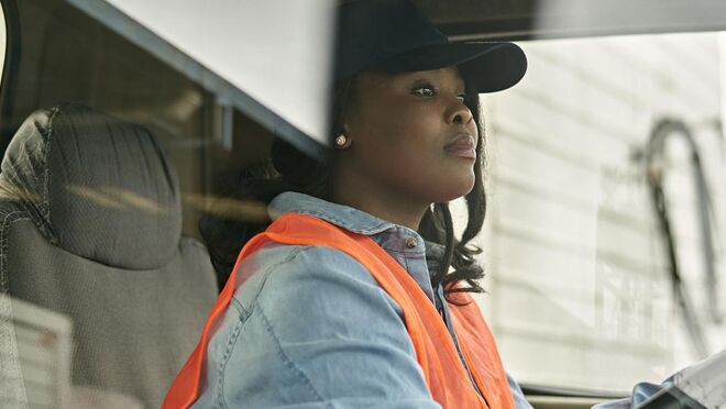 Samo 6% svjetskih vozača kamiona su žene.