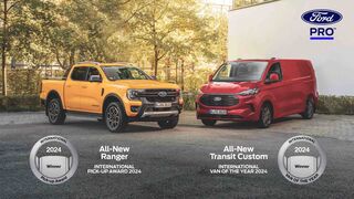 Los nuevos Ford Ranger y Transit Custom, galardonados