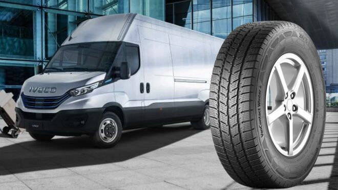 Continental equipa de fábrica todos los furgones eDaily 42S de Iveco con neumáticos VanContact