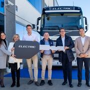 Transnoriega adquiere dos camiones eléctricos de Volvo