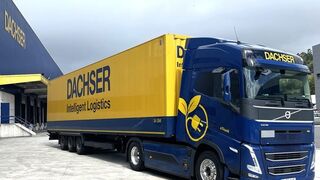 Dachser incorpora dos camiones eléctricos de Volvo para sus repartos en La Coruña y Zaragoza