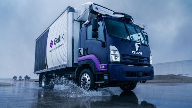 Goodyear equipa con sus neumáticos la flota de camiones autónomos de Gatik