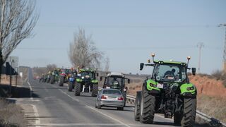Afecciones al tráfico por las columnas de tractores que llegan este miércoles a Madrid