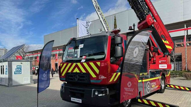 Renault Trucks "electrifica" a los bomberos