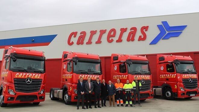 Mercedes-Benz Trucks entrega 20 camiones Actros L a Carreras