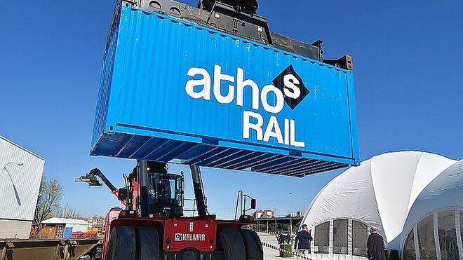 Athos Rail inaugura su terminal intermodal de Fuenlabrada (Madrid)