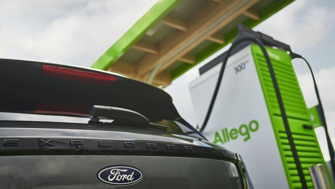 Los concesionarios de Ford ofrecerán carga rápida (hasta 400 kW) gracias a Allego