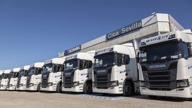 Grupo Gar&Cia suma a su flota 39 tractoras Scania