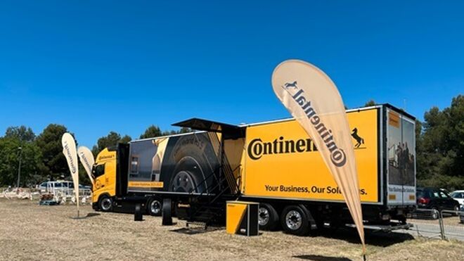 El Roadshow de Continental hace parada en Madrid con sus soluciones para camiones, autobuses y furgonetas