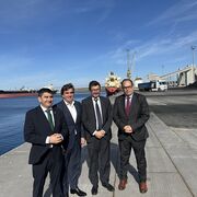 Transportes aborda con los puertos de La Coruña y de Ferrol el impulso de la intermodalidad portuaria