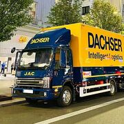 Dachser incorpora a su flota cinco camiones eléctricos JAC